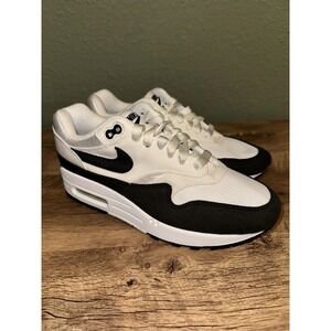 Nike Air Max 1 - White Summit White Black - Sz 7.5  Womens 5 Men's ( DZ2628-10 )
